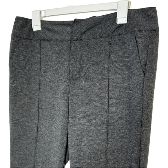 Miraclesuit Casual Gray Dress Pants Size 12 Shaping Ponte Knit - Picture 3 of 4